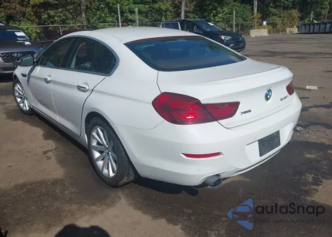 2016 BMW 640I Gran Coupe xDrive z USA, uszkodzony, nr VIN WBA6D2C52GGT66137